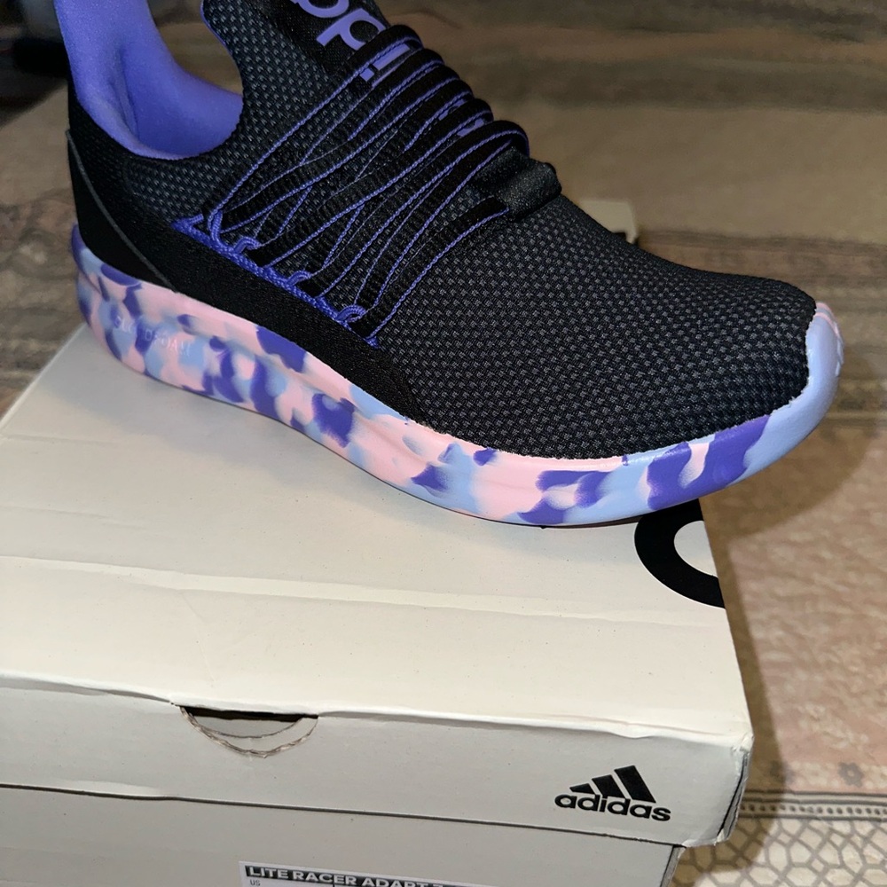 adidas Women's Athletic Shoes - Black and Purple